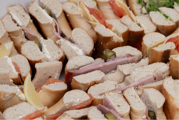 Filled Bagel Platter - Mixed Flavour - Small Box