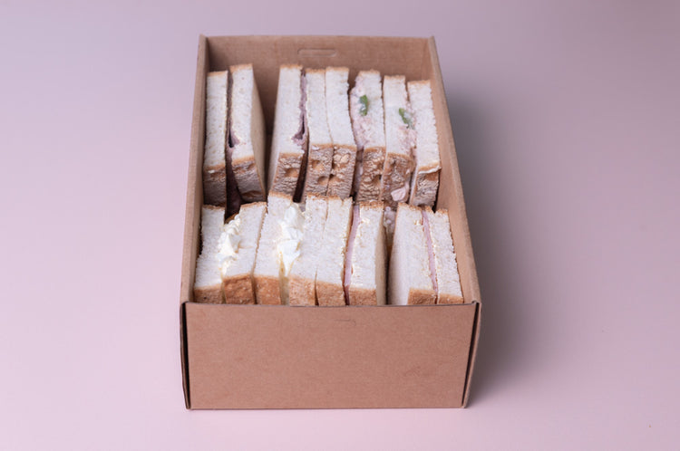 Gluten Free Sandwich and Sausage Rolls Box