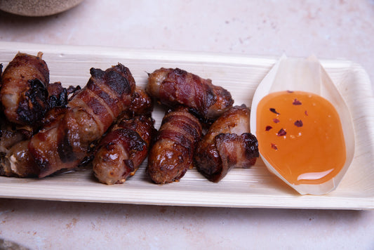 Pigs in Blankets with Hot Honey