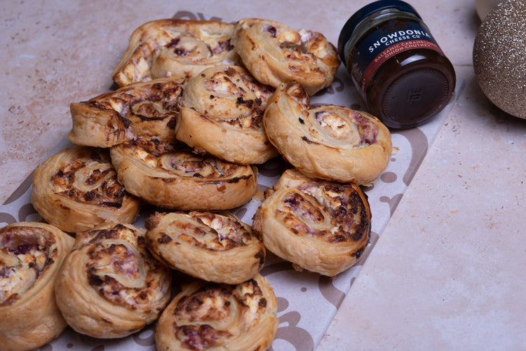 Christmas Feta & Cranberry Pinwheels – Delivered Across Manchester