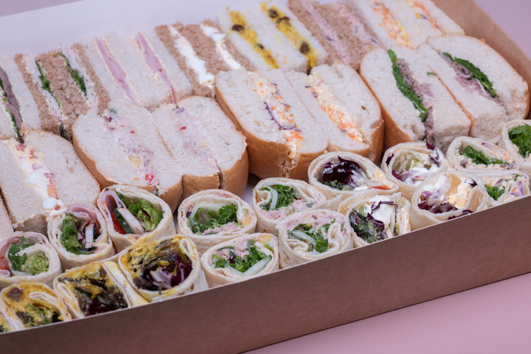 Sandwich, Sub Rolls and Wrap Selection - Mixed Flavours