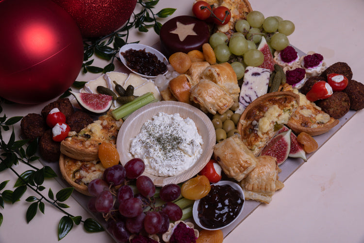 Christmas Vegetarian Party Platter