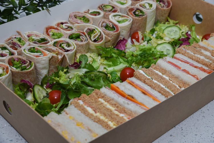 Wrap and Sandwich Platter - Vegetarian Mixed Flavours