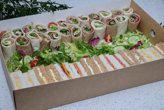 Halal Pinwheel Wrap and Sandwich Platter