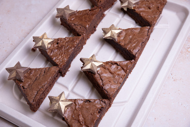 Christmas Tree Brownies