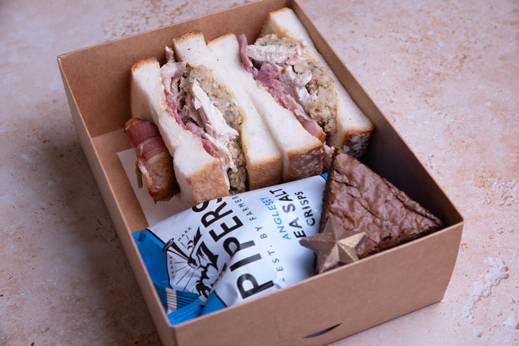 Festive Chunky Sandwich Lunch Box