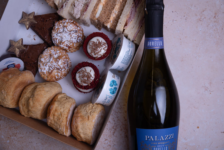 Christmas Afternoon Tea with Prosecco