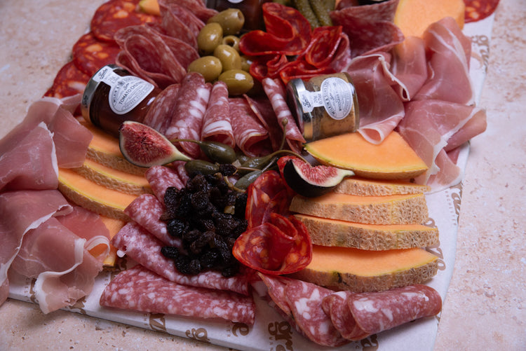 Melon and Charcuterie Platter