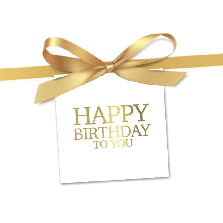 Gift Tag - Happy Birthday