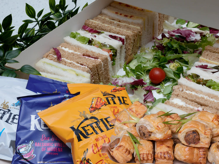 Sandwich, Sausage Roll and Crisp Buffet