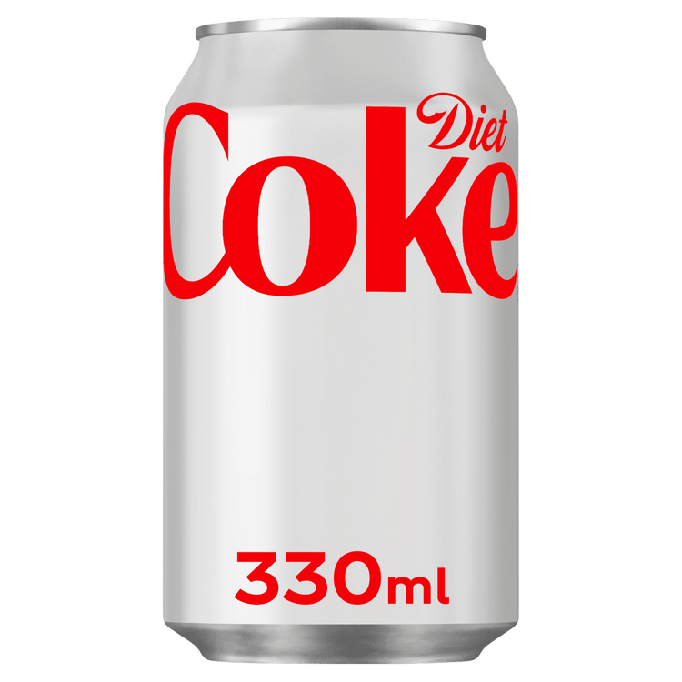 Diet Coca Cola Can - 330ml