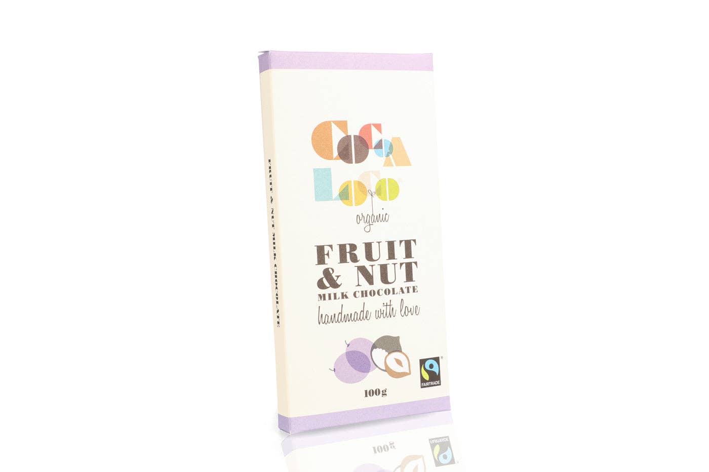 Milk Chocolate Fruit & Nut Bar – 100g