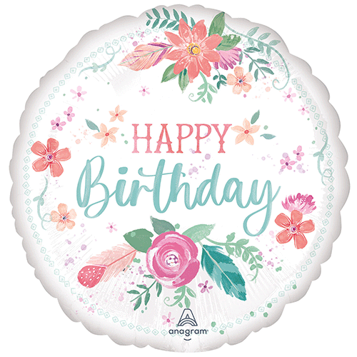 Graze Add Ons - Birthday Balloon Set - Floral