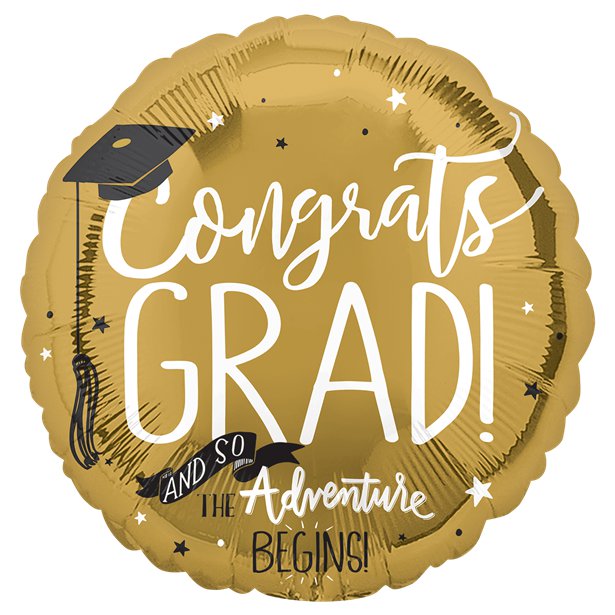 Congratulations GRAD Balloon Bunch