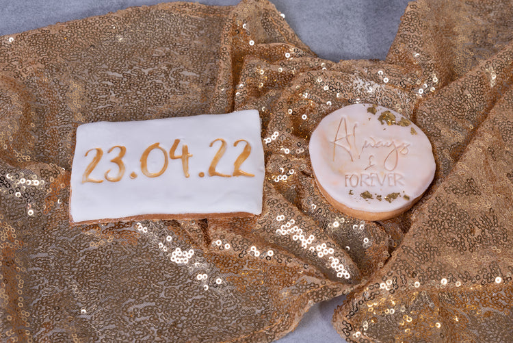 Personalised Wedding Favours Biscuits