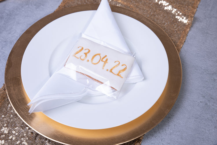 Personalised Wedding Favours Biscuits