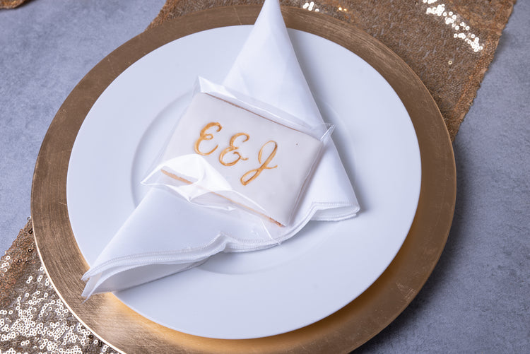 Personalised Wedding Favours Biscuits