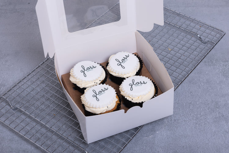 Corporate Branded Cupcakes