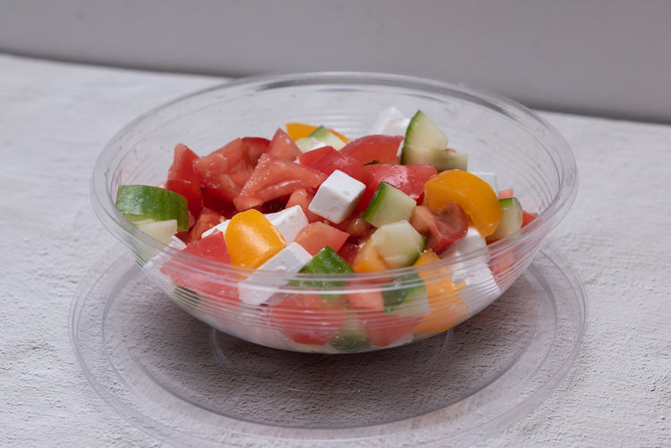 Salad Bowl - Tomato Cucumber & Vegan Feta Salad