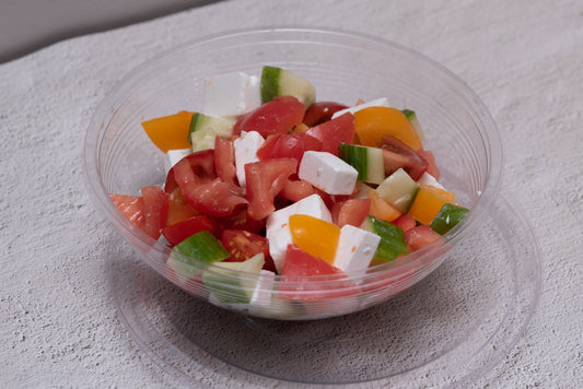 Salad Bowl - Tomato Cucumber & Vegan Feta Salad