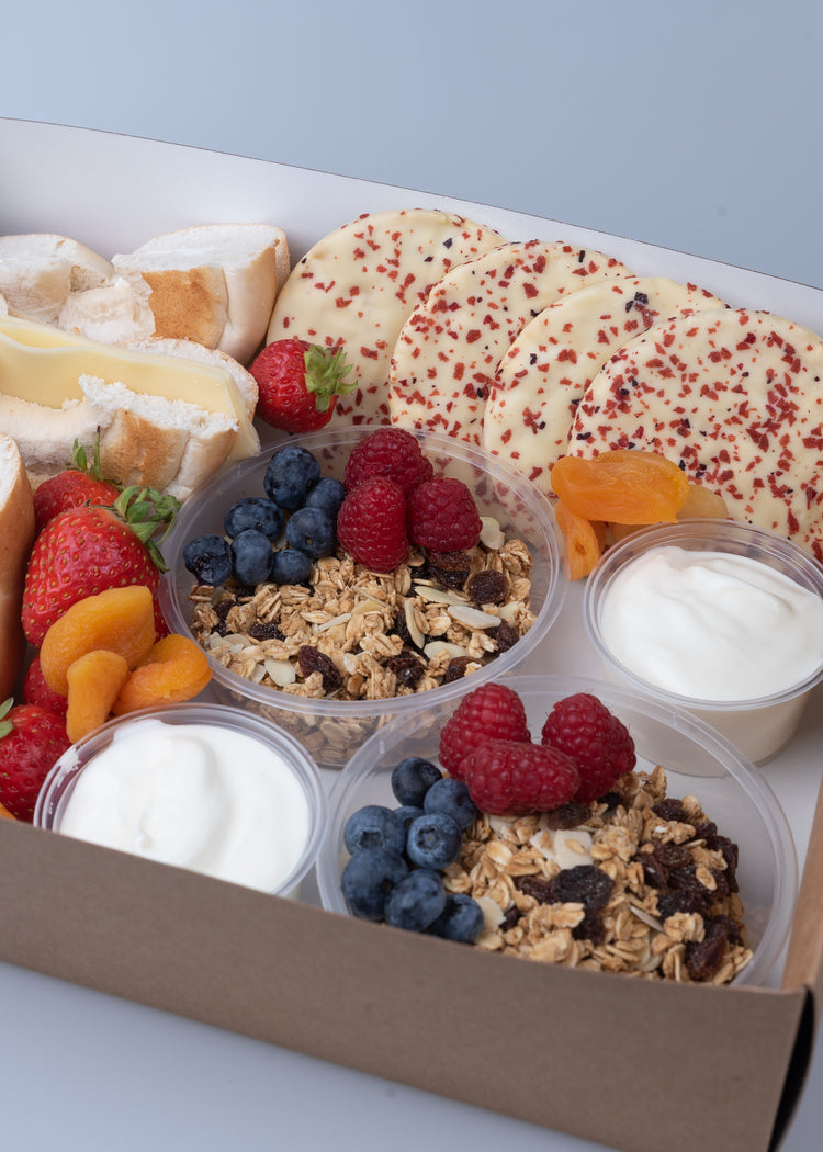 The Savoury Brunch Box - Vegetarian - Grazing Box for 2