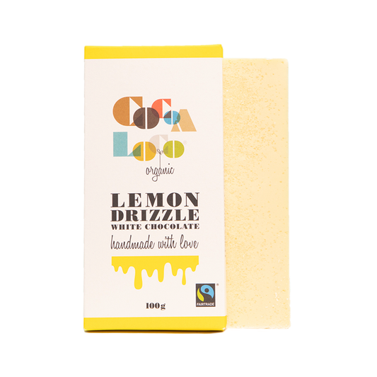 White Chocolate Lemon Drizzle Bar – 100g