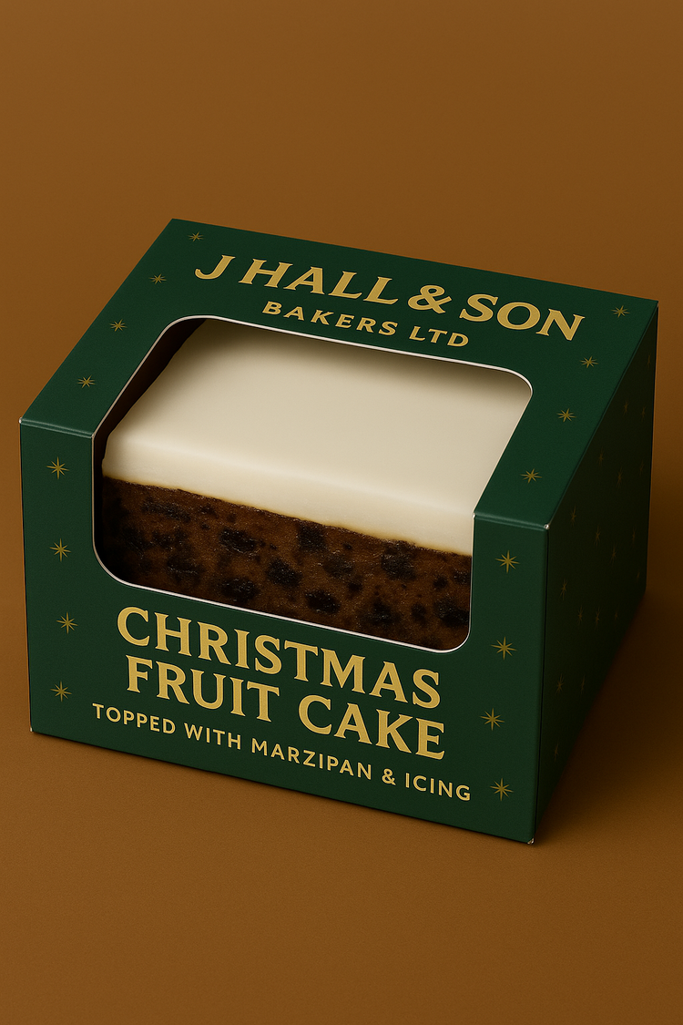 Christmas Fruit Cake Slab