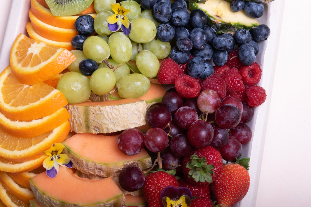 Fresh Condiments Platter Grazing Platters Manchester | Fresh Sandwiches, Fruit & Pastries