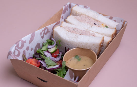 Sandwich and Salad Lunch for 1 - Halal
