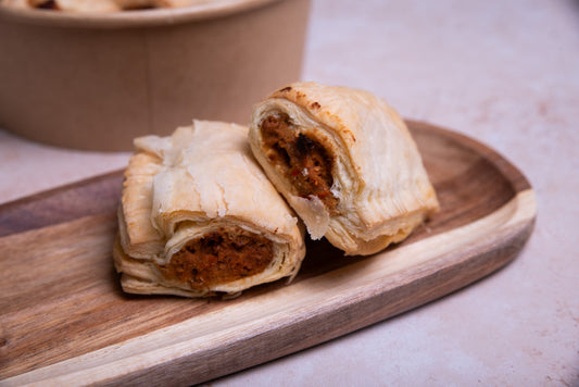 Artisan Vegan Sausages Rolls - 10 Pieces