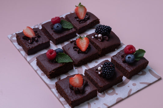 Gluten Free Chocolate Brownie Platter