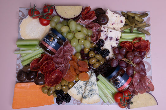The British Cheese and Charcuterie Grazing Platter