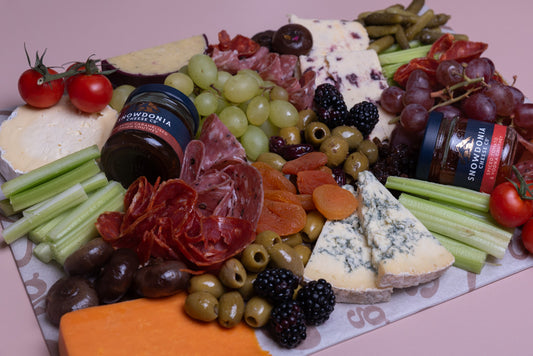 The British Cheese and Charcuterie Grazing Platter