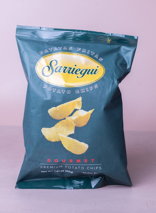 Sarriegui Potato Chips Con Salt - Classic Salted - 40g
