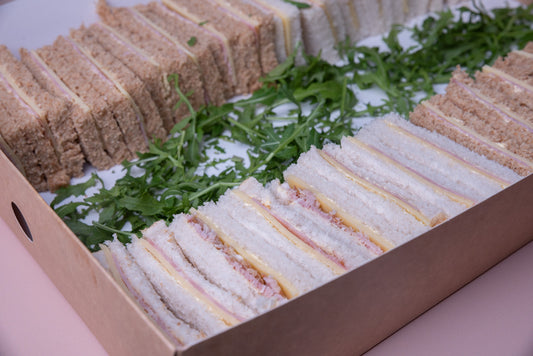 Sandwich Platter - Single Flavour - Ham and Cheese