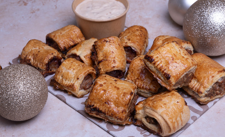 Christmas Sausage Roll Platter