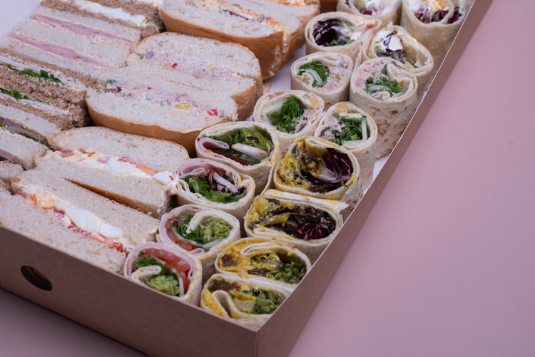 Sandwich, Sub Rolls and Wrap Selection - Mixed Flavours