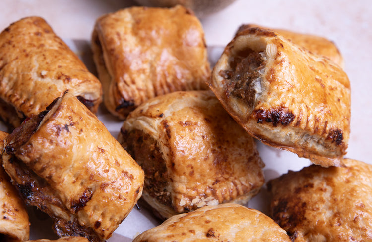 Christmas Sausage Roll Platter