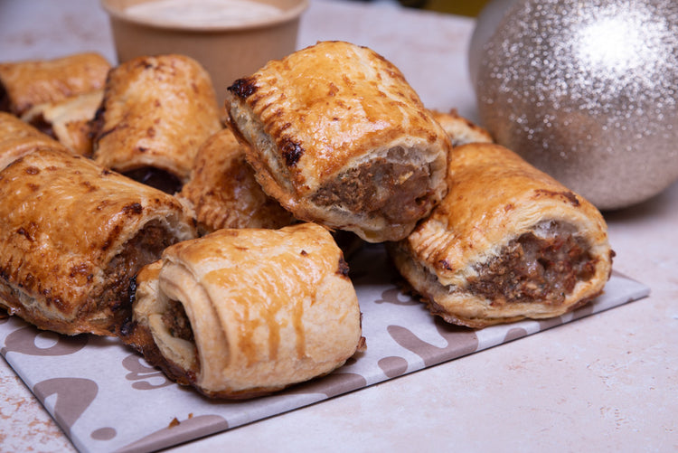 Christmas Sausage Roll Platter