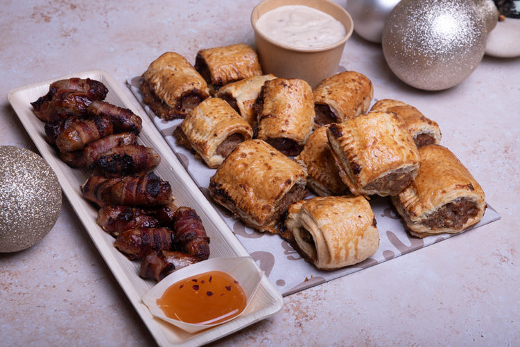 Christmas Sausage Roll Platter
