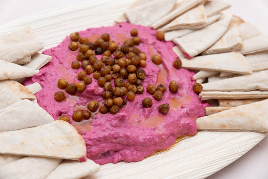 The Handmade Beetroot Humous Platter