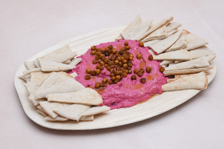 The Handmade Beetroot Humous Platter