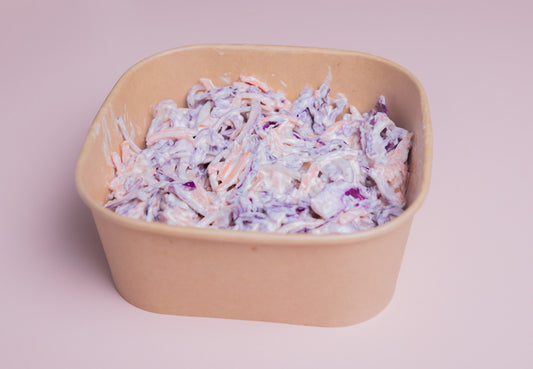Small Salad Sharing Bowl - Red Cabbage Slaw
