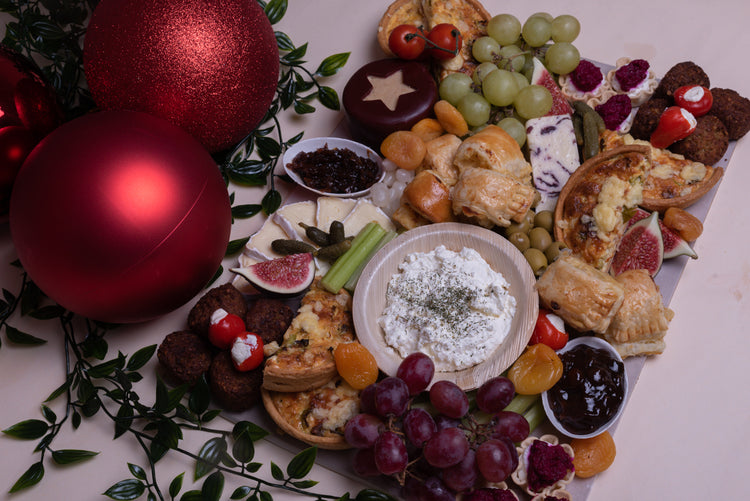 Christmas Vegetarian Party Platter