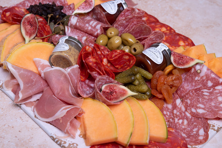 Melon and Charcuterie Platter