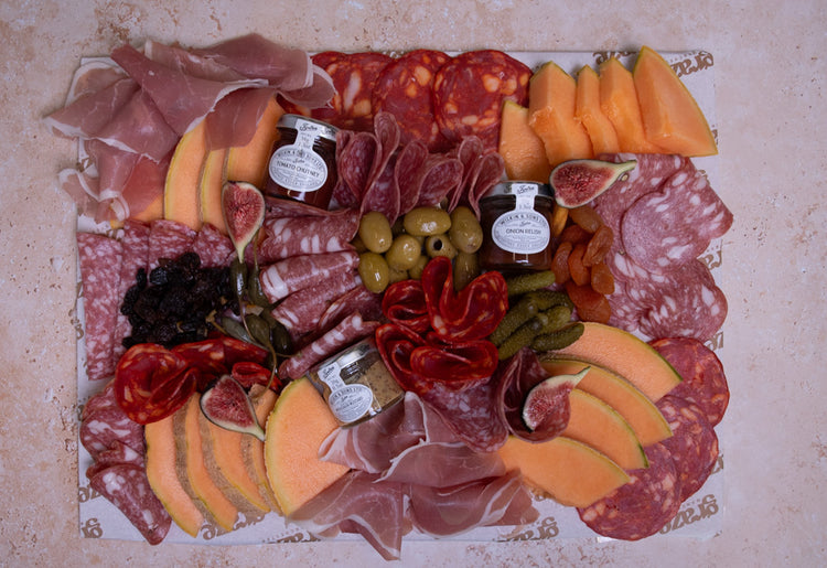 Melon and Charcuterie Platter