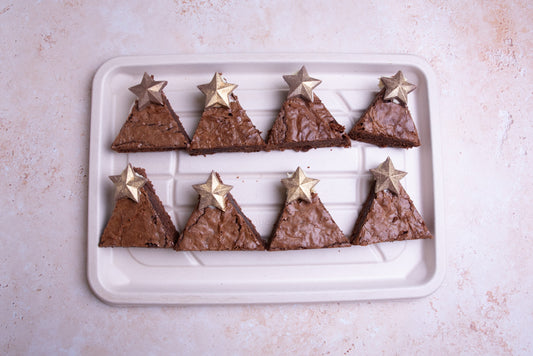 Christmas Tree Brownies