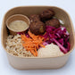 Individual Humous & Falafel Mezze Salad Box