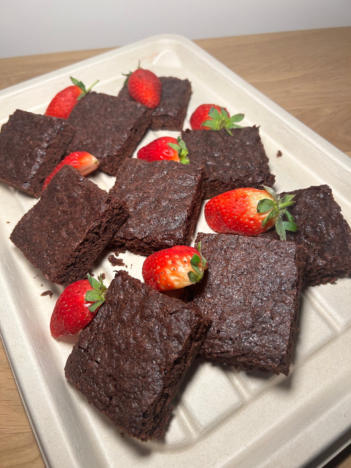 Vegan Chocolate Brownie Platter