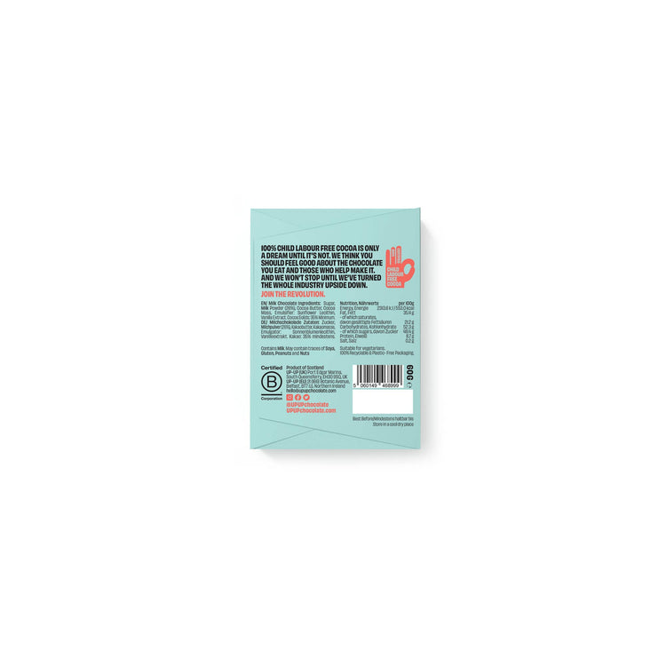 UP-UP Milk Chocolate Bar 60g | Ethical | High ROS